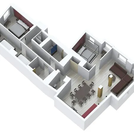 Apartman Les Du Cygne